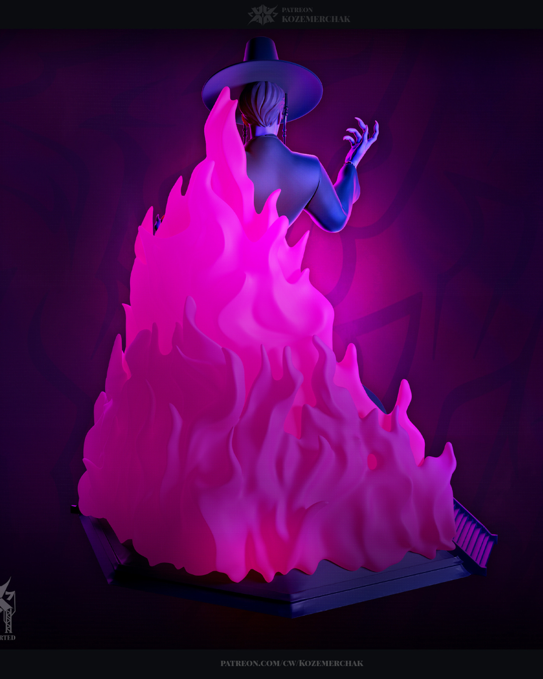 the amulet's champion | 3d resin figure the amulet's champion | 3d resin figure