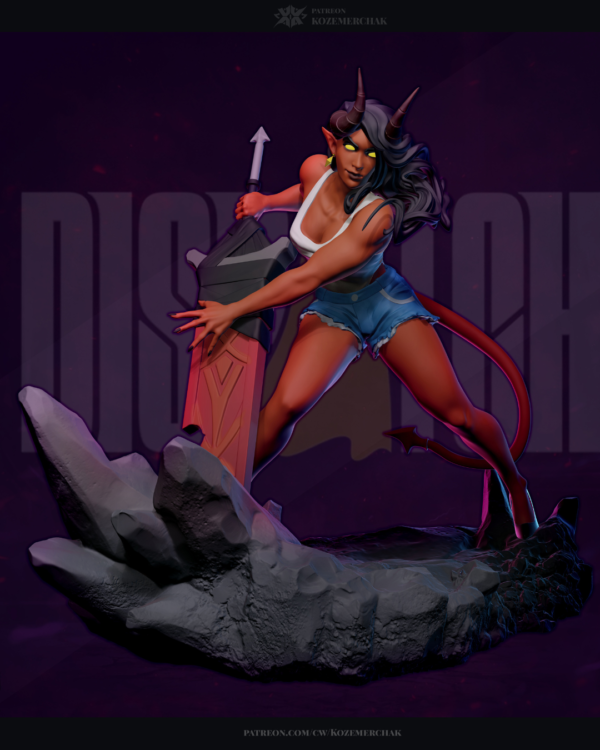 Home the amulet's champion | 3d resin figure