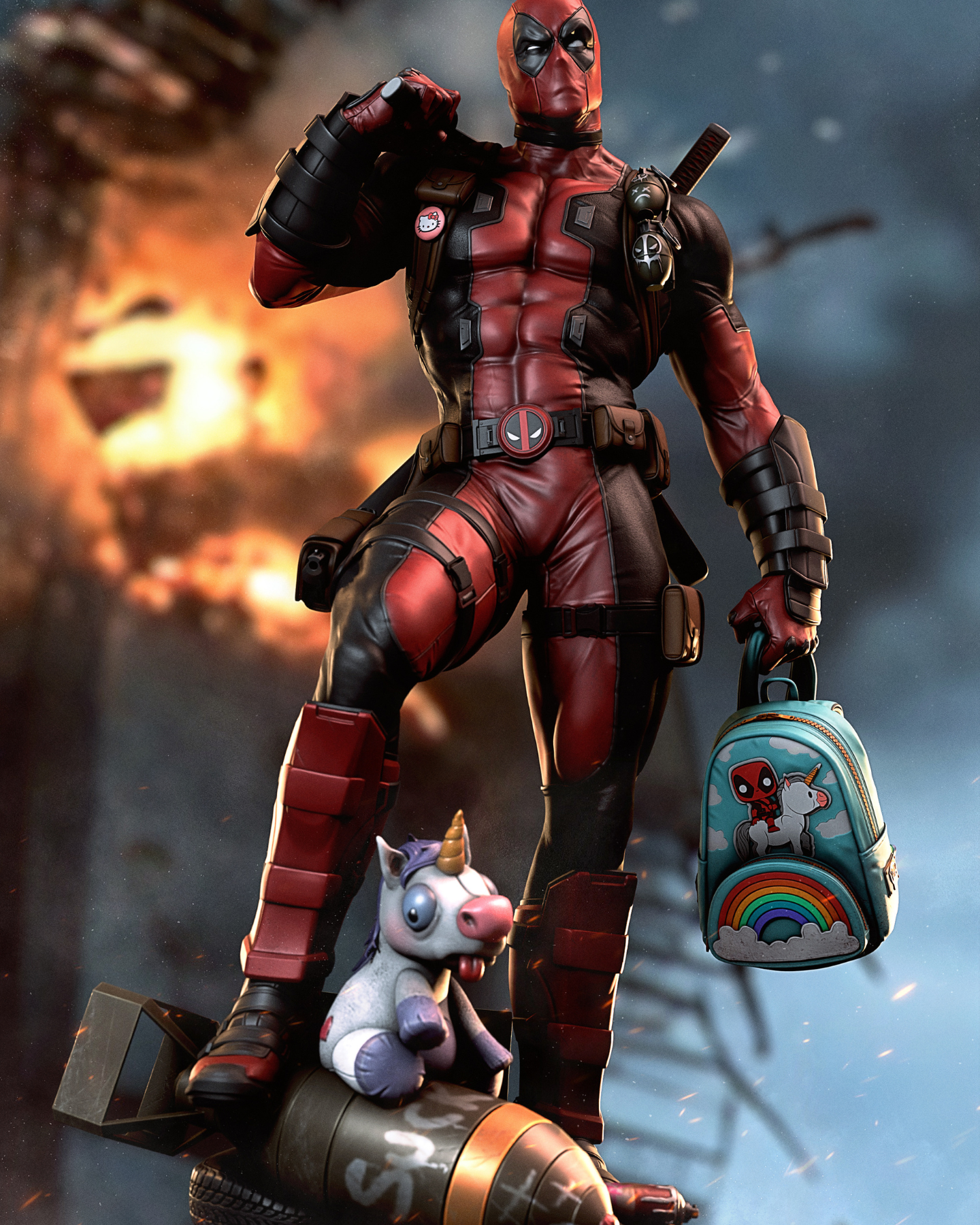 the merc with a mouth | 3d resin figure the merc with a mouth | 3d resin figure