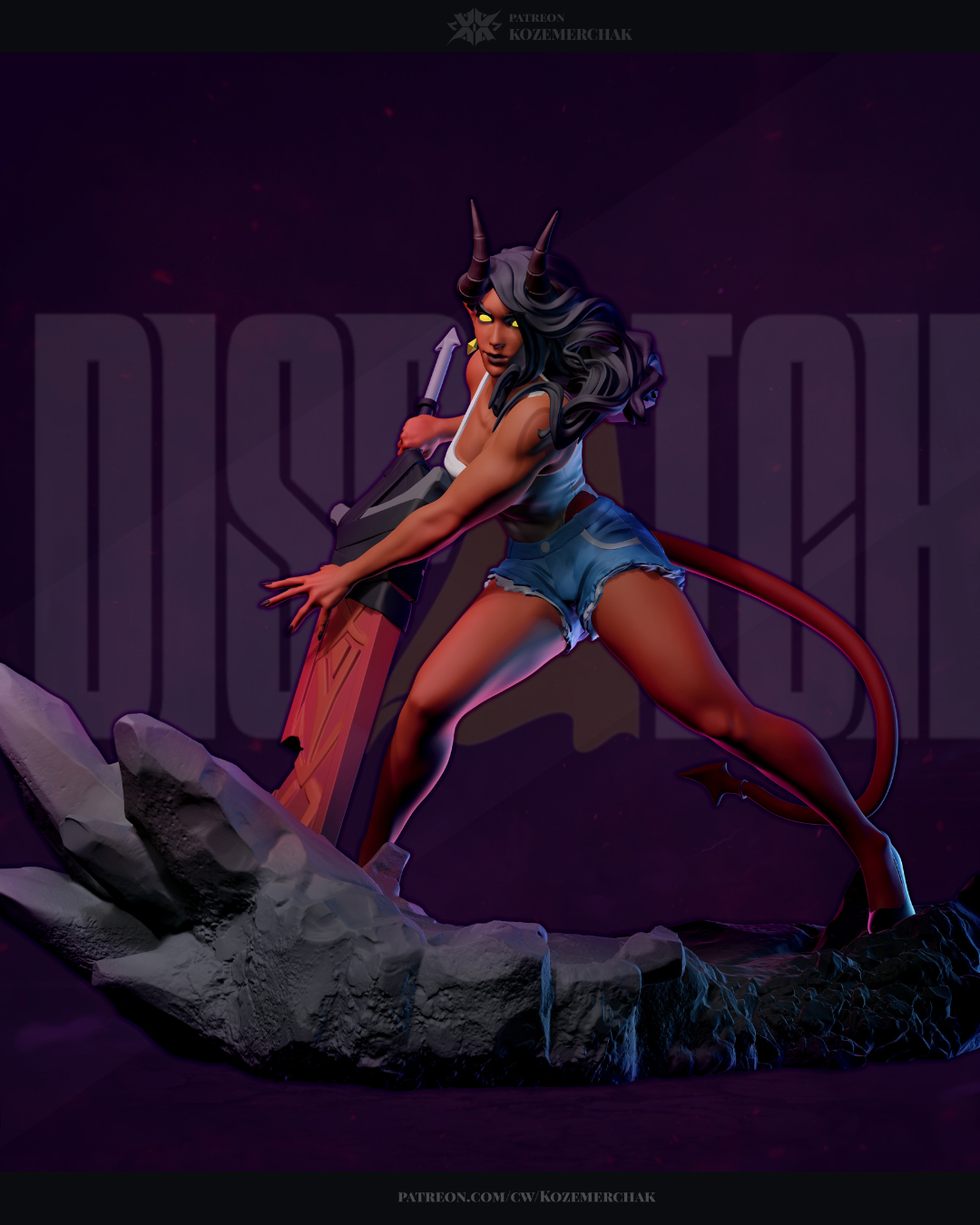 the amulet's champion | 3d resin figure the amulet's champion | 3d resin figure