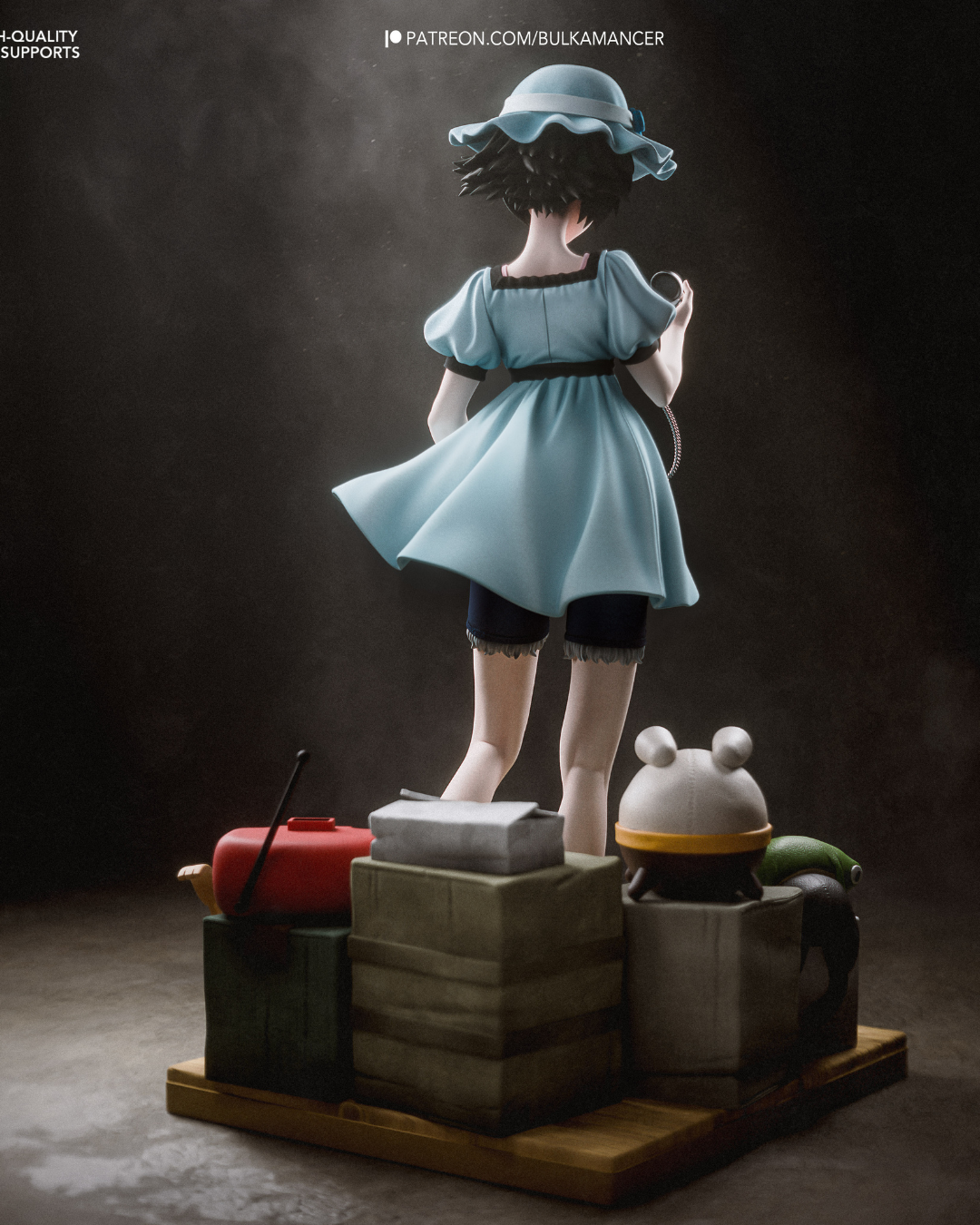 the tutturu girl | 3d resin figure the tutturu girl | 3d resin figure
