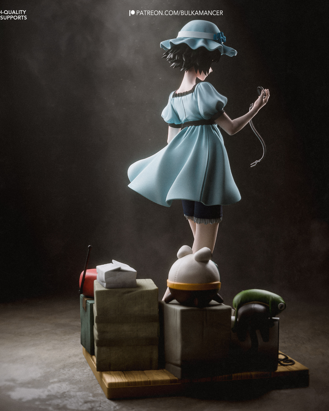 the tutturu girl | 3d resin figure the tutturu girl | 3d resin figure