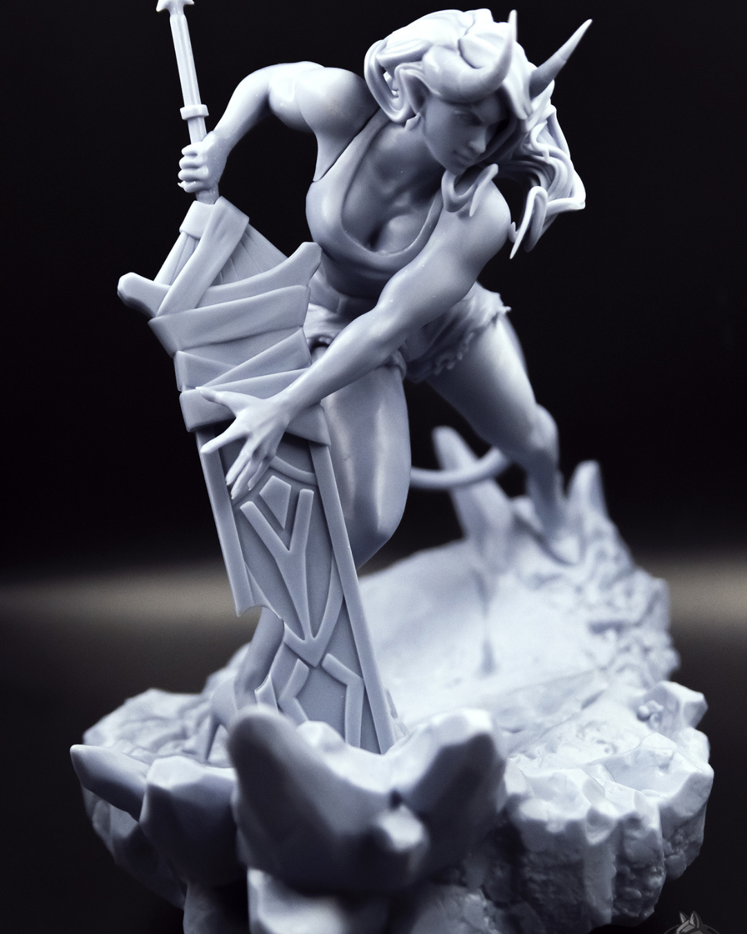 the amulet's champion | 3d resin figure the amulet's champion | 3d resin figure