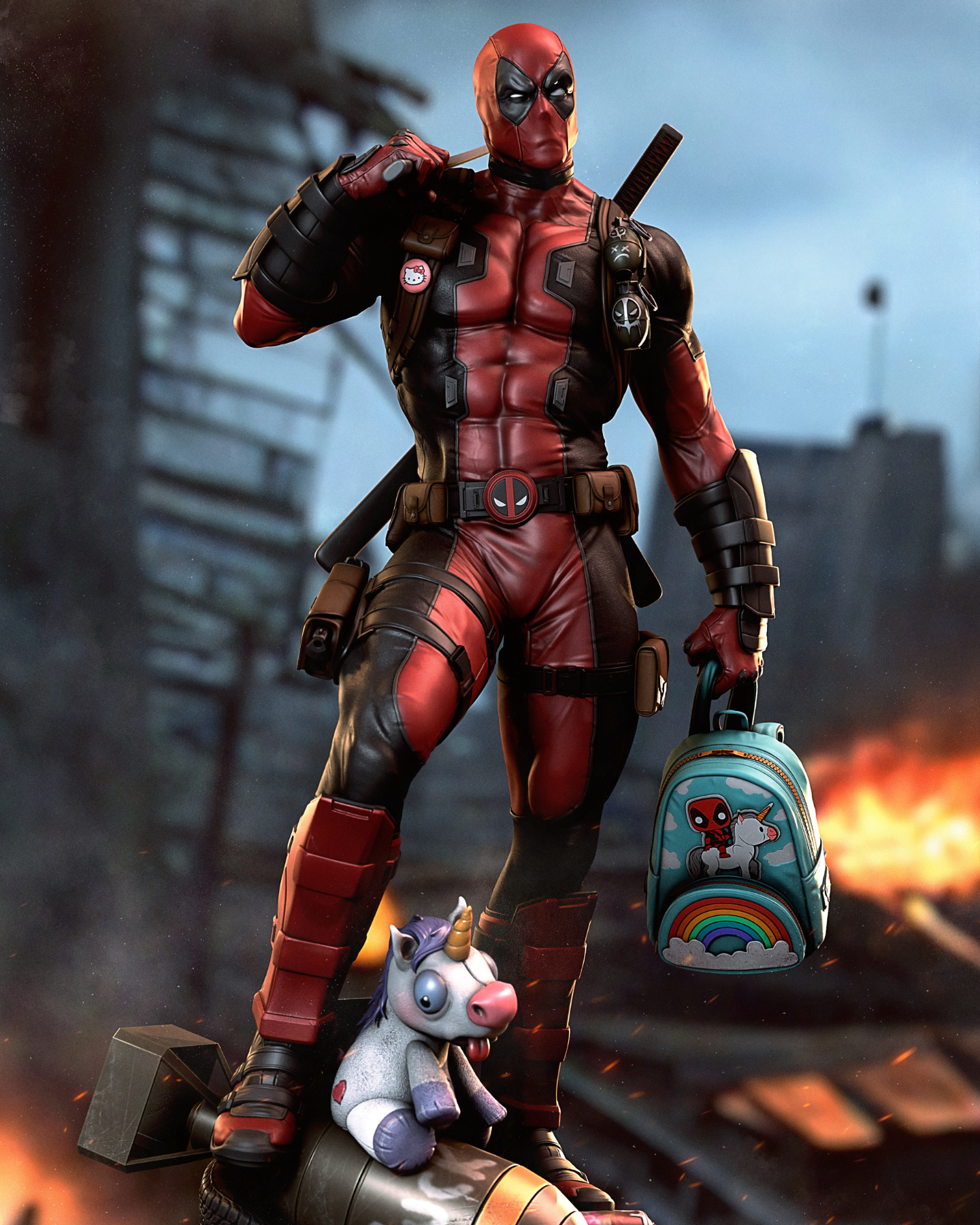the merc with a mouth | 3d resin figure the merc with a mouth | 3d resin figure