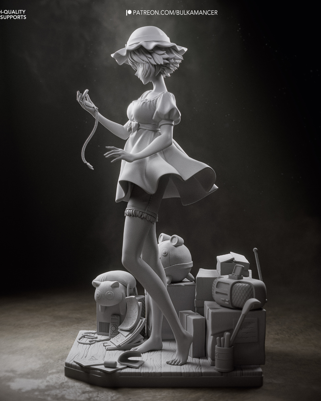 the tutturu girl | 3d resin figure the tutturu girl | 3d resin figure