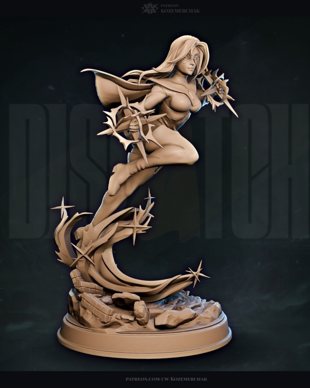 the amulet's champion | 3d resin figure the amulet's champion | 3d resin figure