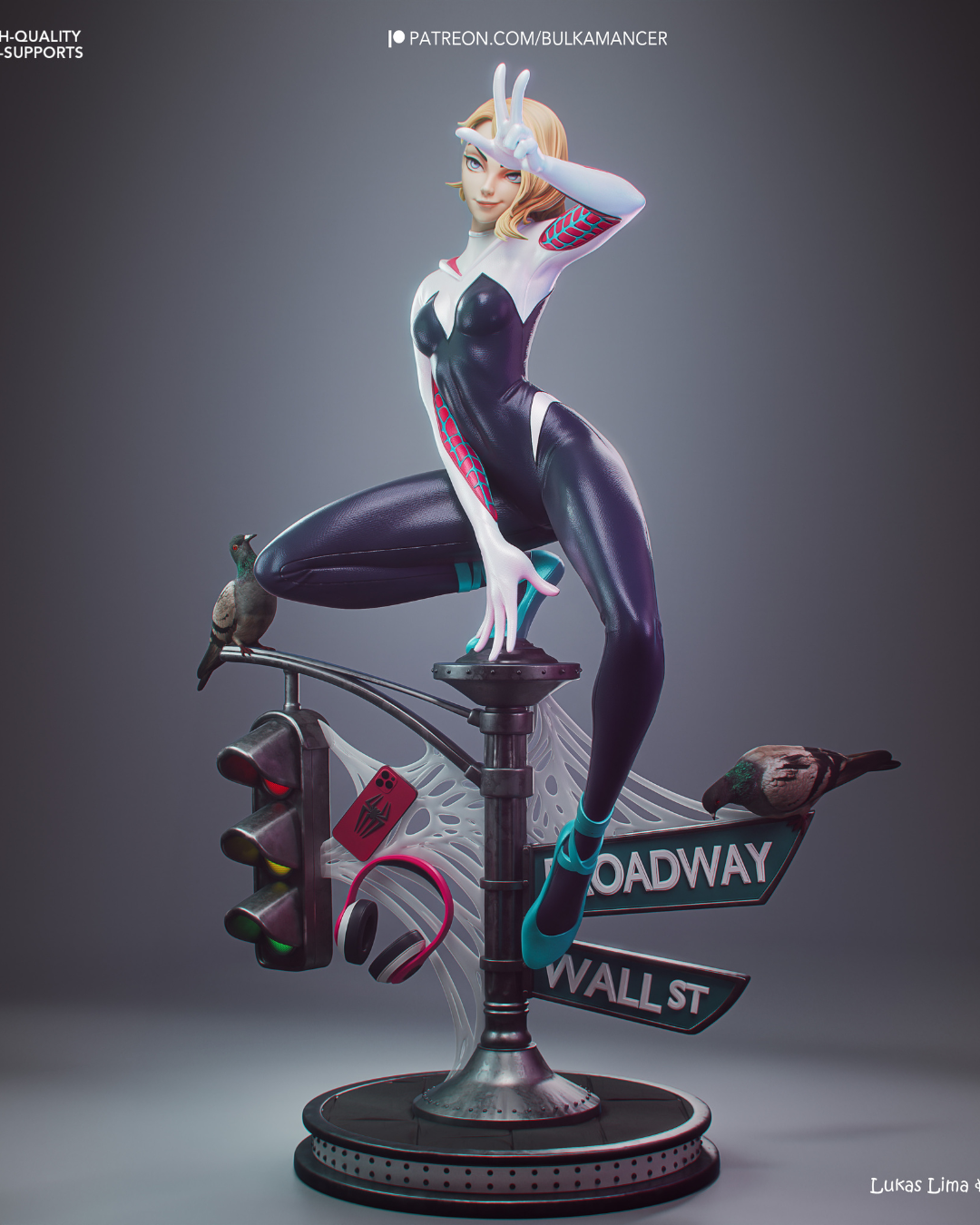 the spider of earth 65 | 3d resin figure the spider of earth 65 | 3d resin figure