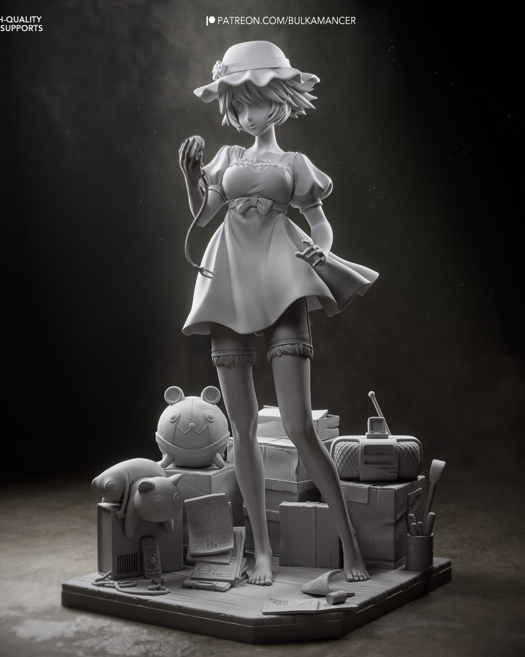 the tutturu girl | 3d resin figure the tutturu girl | 3d resin figure