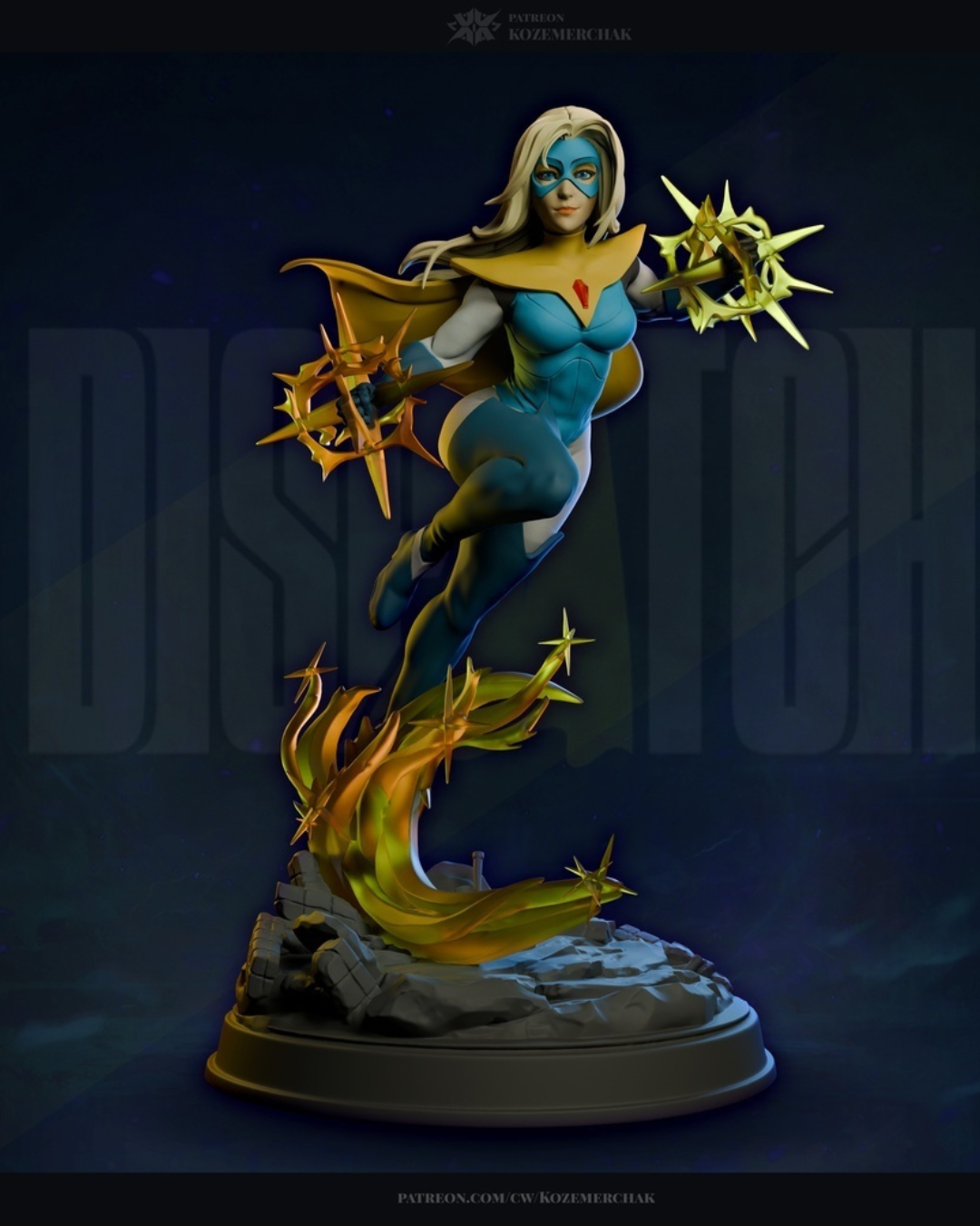 the amulet's champion | 3d resin figure the amulet's champion | 3d resin figure