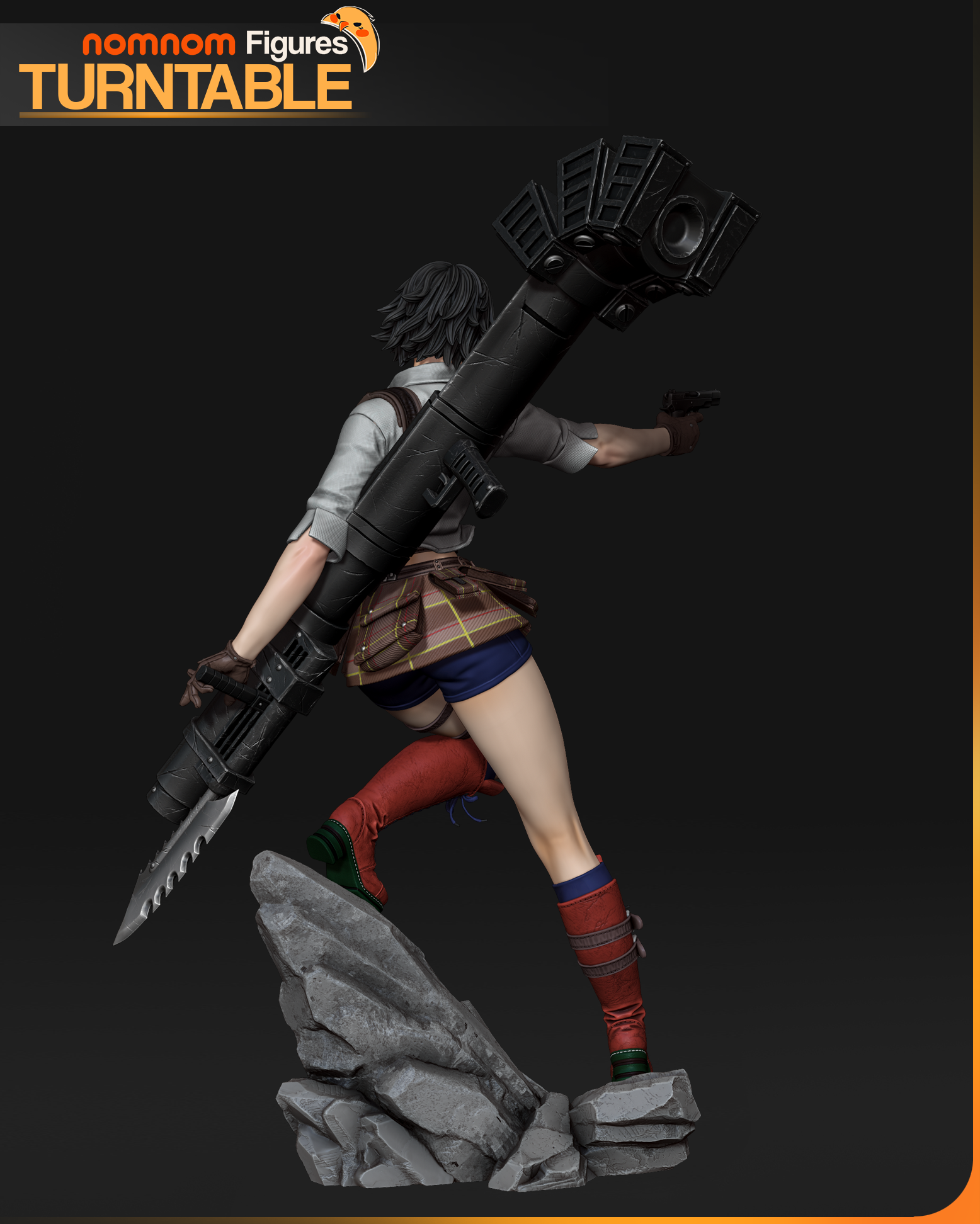 the human devil hunter | 3d resin figure the human devil hunter | 3d resin figure