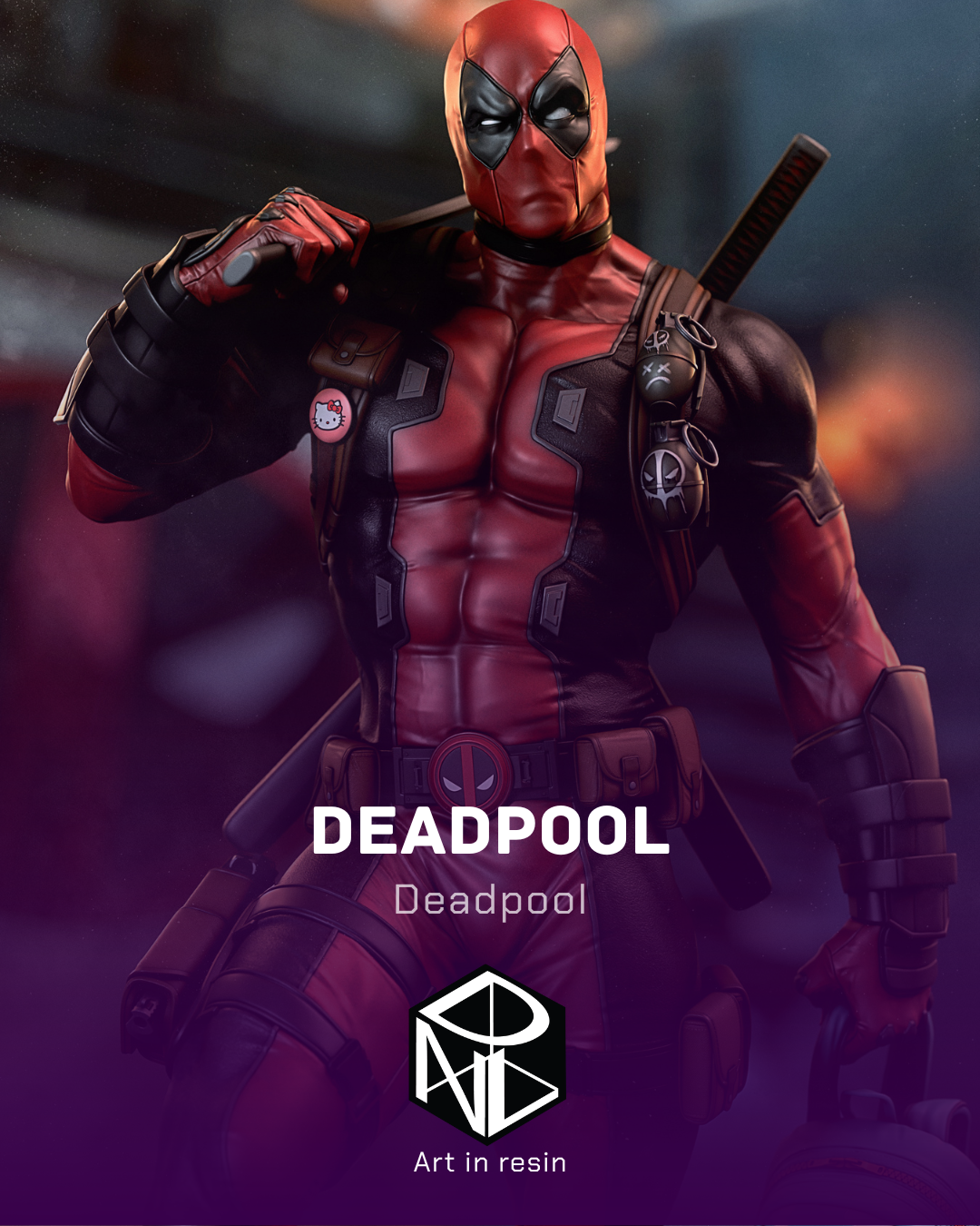 the merc with a mouth | 3d resin figure the merc with a mouth | 3d resin figure